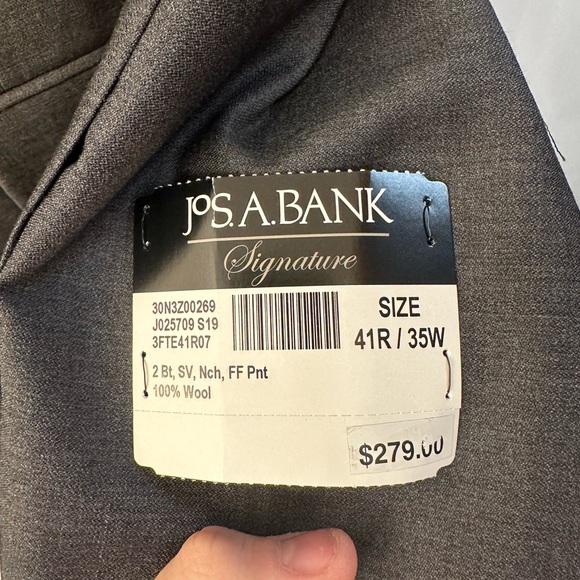 Joseph A. Bank Gray suit - Picture 4 of 5